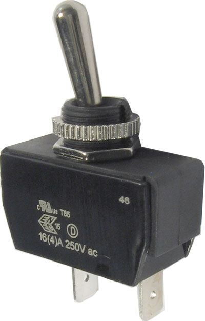 Přepínač páčkový ON-ON 4pol.250V/10A