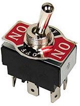 Přepínač páčkový KN3(C)-203AP, ON-OFF-ON 2pol.250V/10A