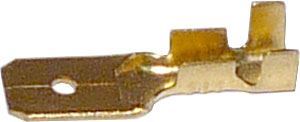 Faston-konektor 6,3mm neizolovaný, kabel 1,5-2,5mm2