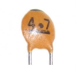 4p7/50V SUNTAN, RM=5 keramický kondenzátor