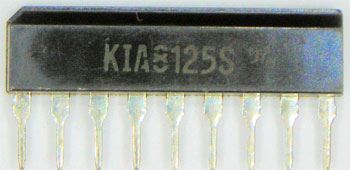 KIA8125S - předzesilovač pro mgf, DIP9