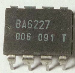BA6227- řízení motoru DC, DIP8