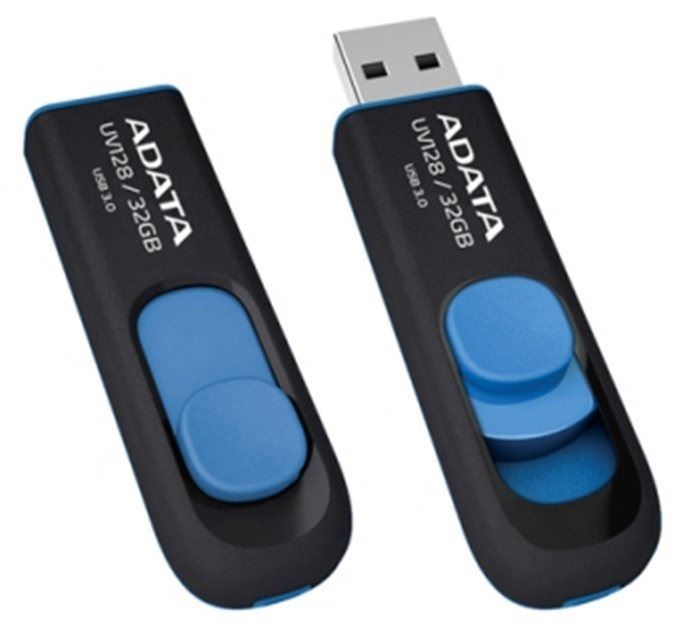 ADATA flashdisk USB 3.0 UV128 32GB blue