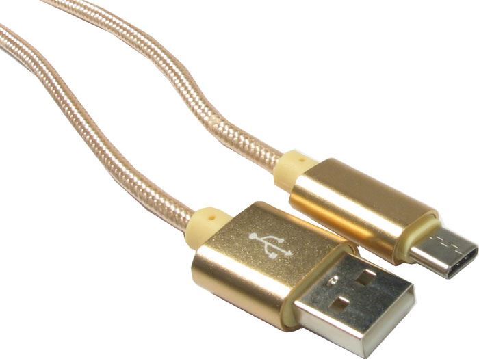 Kabel USB 2.0 konektor USB A / USB-C 25cm