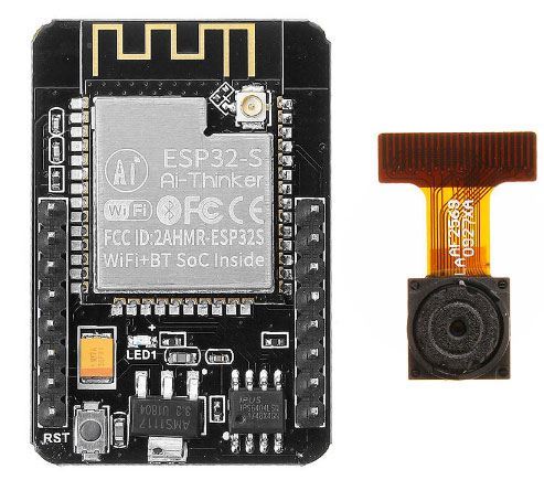 ESP32-CAM, 2,4GHz WiFi+Bluetooth modul+kamera OV2640