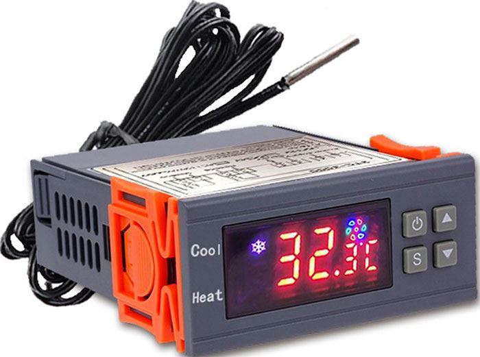 Digitální termostat STC-3000, rozsah -50 ~ +99C, napájení 24V