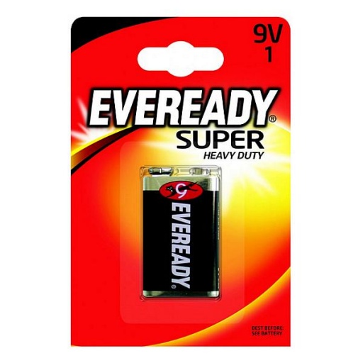 EVER READY Baterie Eveready Zinc (shrink) 9V 6F22 blistr