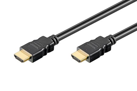 GOOBAY Kabel HDMI 1.4 HDMI vidlice, z obou stran 0,5m černá