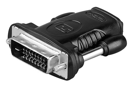 GOOBAY Adaptér DVI-D (24+1) vidlice - HDMI zásuvka 68482