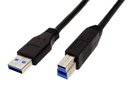 GOOBAY Kabel USB 3.0 USB A vidlice, USB B vidlice 3m černá 93654
