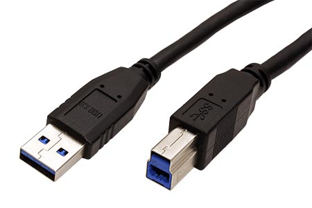 GOOBAY Kabel USB 3.0 USB A vidlice, USB B vidlice 5m černá 96119