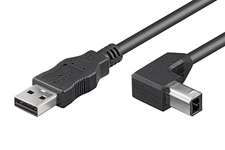 GOOBAY Kabel USB 2.0 USB A vidlice, USB B vidlice 2m černá 480Mbps 50856