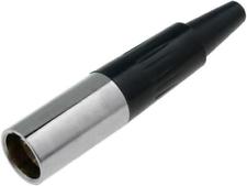 AMPHENOL Zástrčka XLR mini vidlice 3 PINna kabel pájení přímý