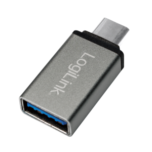 LOGILINK Adaptér USB 3.0,USB 3.1 USB 3.0 A zásuvka, USB C vidlice