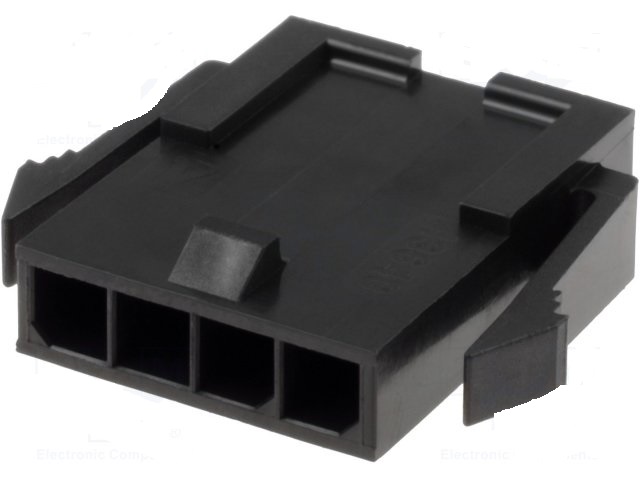 MOLEX Zástrčka vodič-vodič vidlice Micro-Fit 3.0 3mm PIN: 4 5A