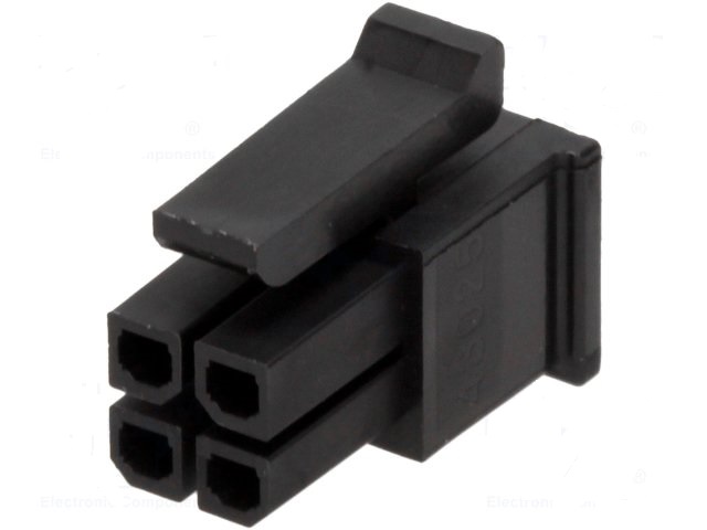 MOLEX Zástrčka kabel-pl.spoj zásuvka Micro-Fit 3.0 3mm PIN: 4