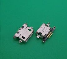 USB micro B konektor samice panelový