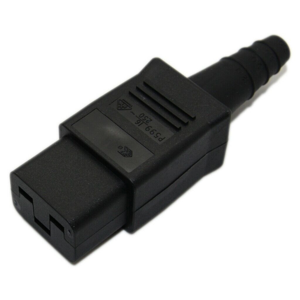 BULGIN Zásuvka IEC C19 16A na kabel přímá