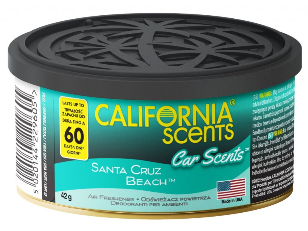 California Car scents Santa Cruz Beach