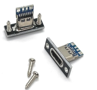 USB C konektor samoce v panelu 4PIN nabíjecí verze 3.1