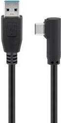 GOOBAY Kabel USB 1.1,USB 2.0,USB 3.0 500mm černá Žíla: Cu 5Gbps