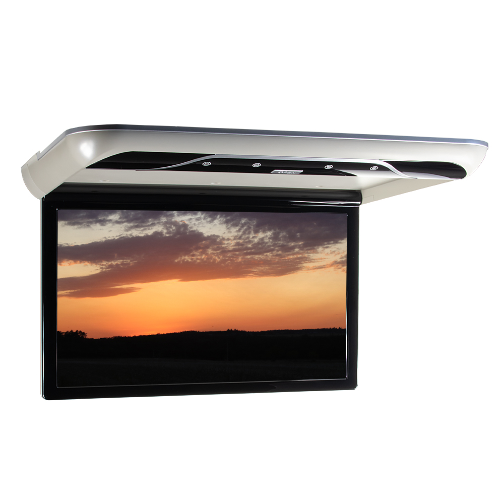 Stropní LCD monitor 19&quot; s OS. Android USB/SD/HDMI/FM, dálkové ovládání se snímačem pohybu, šedý