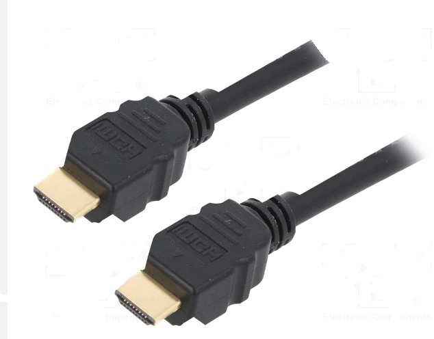 DIGITUS Kabel HDMI 2.1 HDMI vidlice,z obou stran 2m černá