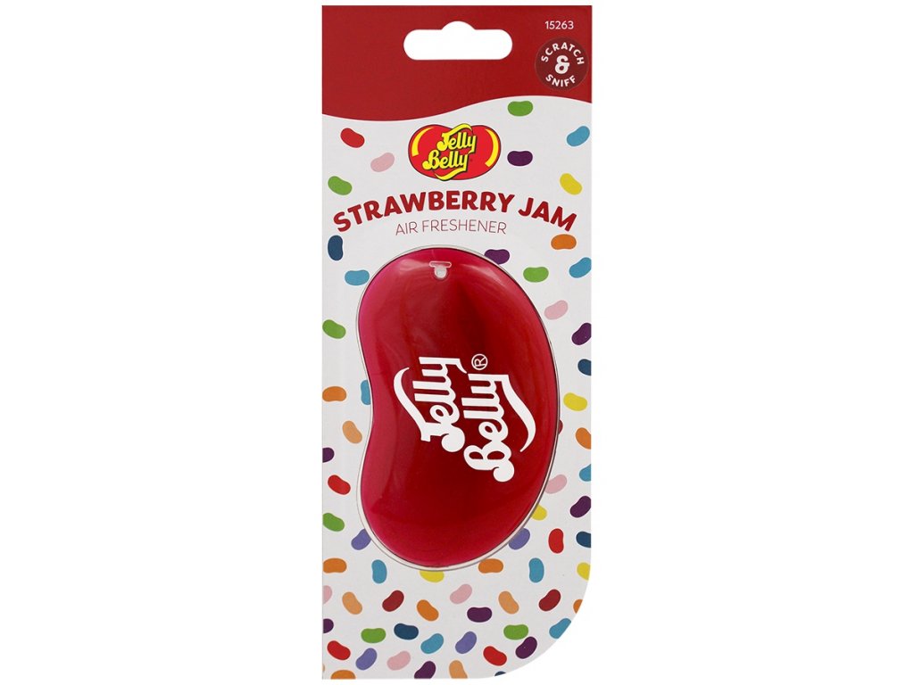 Jelly Belly Strawberry Jam - Jahodová Marmeláda