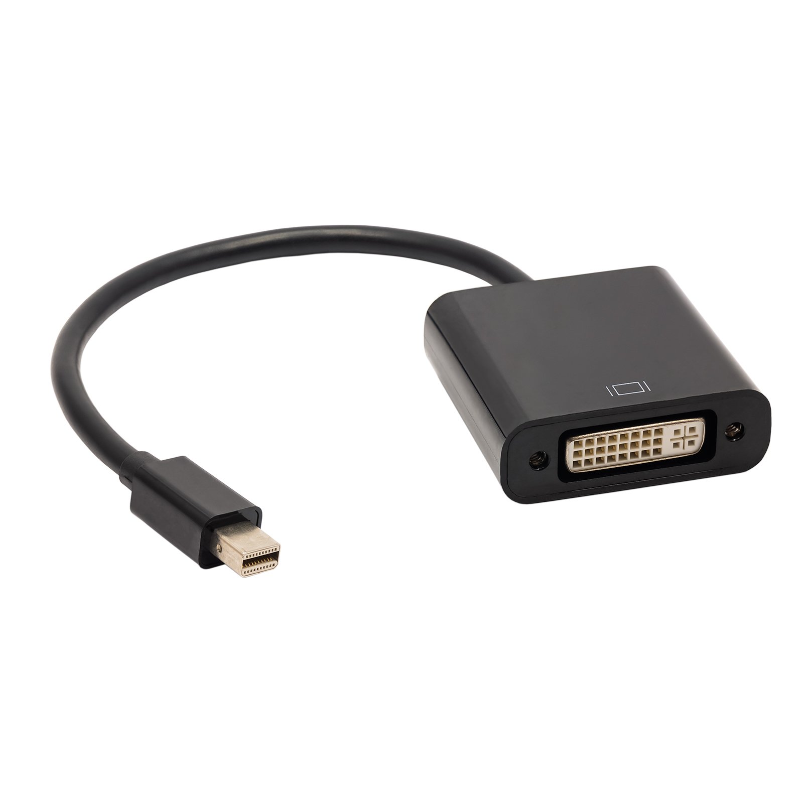 AKYGA Adaptér mini DisplayPort vidlice,DVI-I (24+5) zásuvka 0,15m