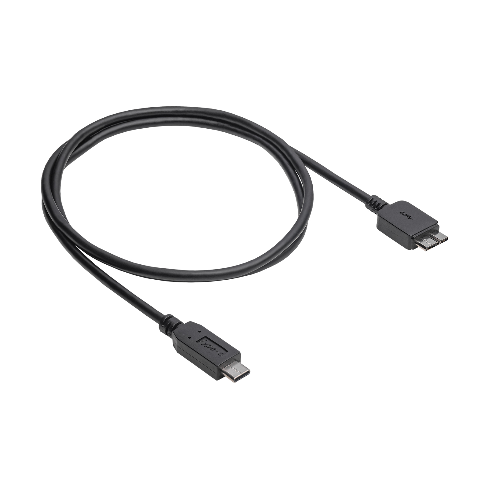 AKYGA Kabel USB 3.0 USB B micro vidlice,USB C vidlice niklovaný 1m