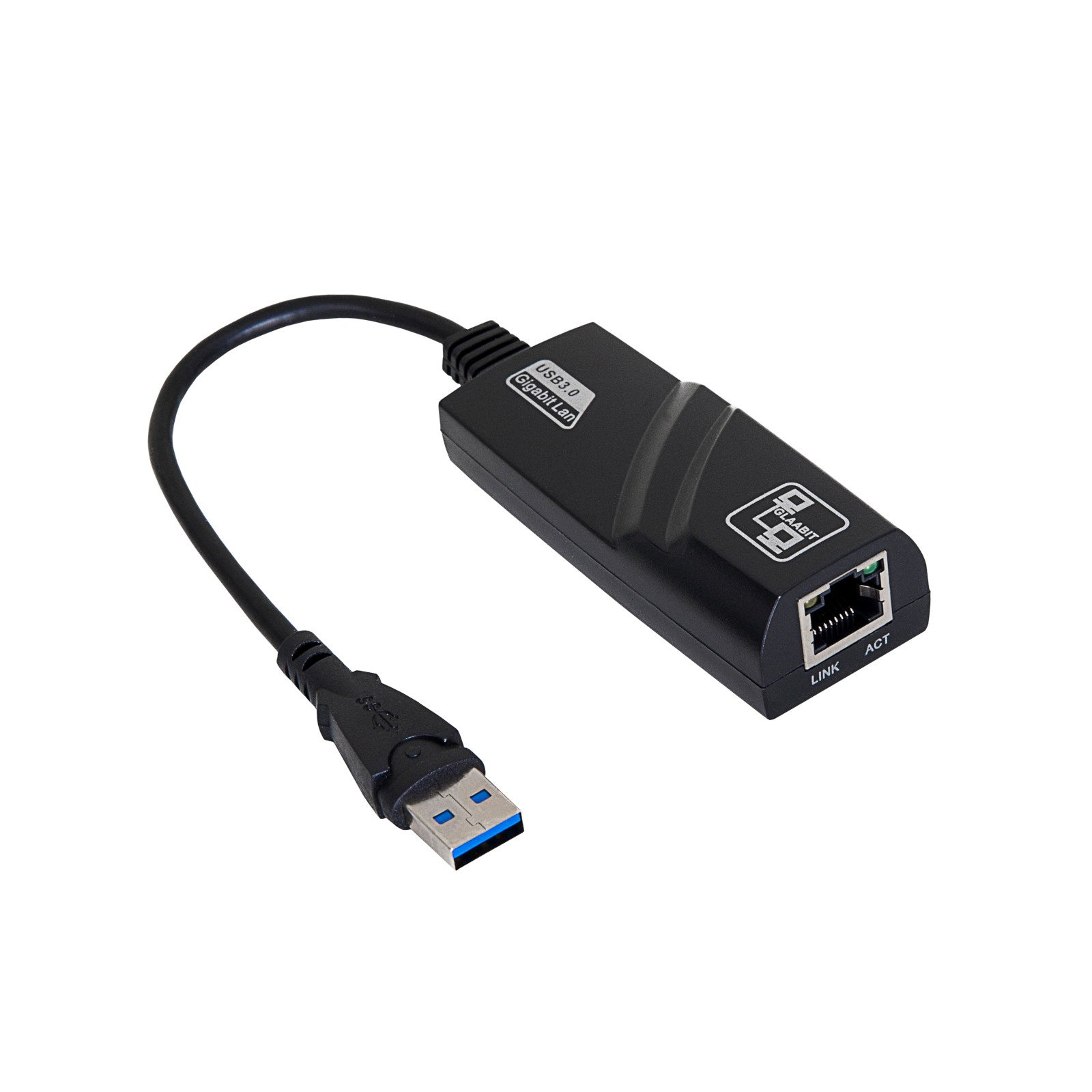 AKYGA Adaptér USB na Fast Ethernet USB 3.0 0,15m