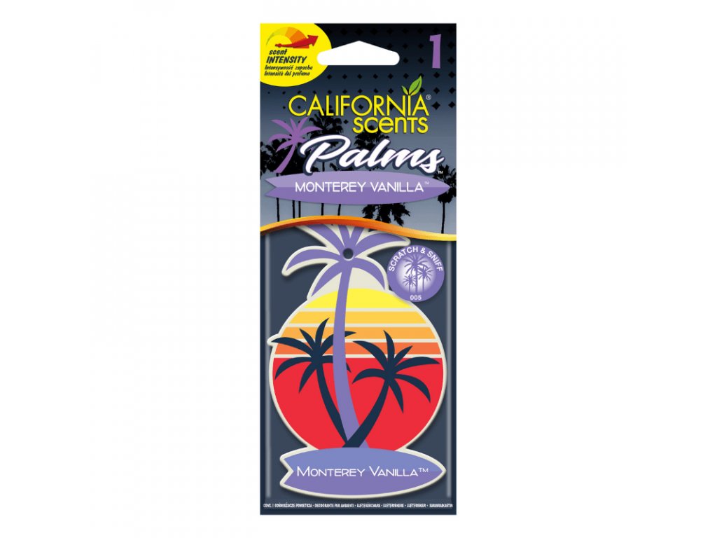 California Scents Palms Monterey Vanilla - Vanilka