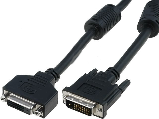 DIGITUS ASSMANN Kabel dual link DVI-D (24+1) zásuvka DVI-D (24+1) vidlice 5m AK-320200-050-S