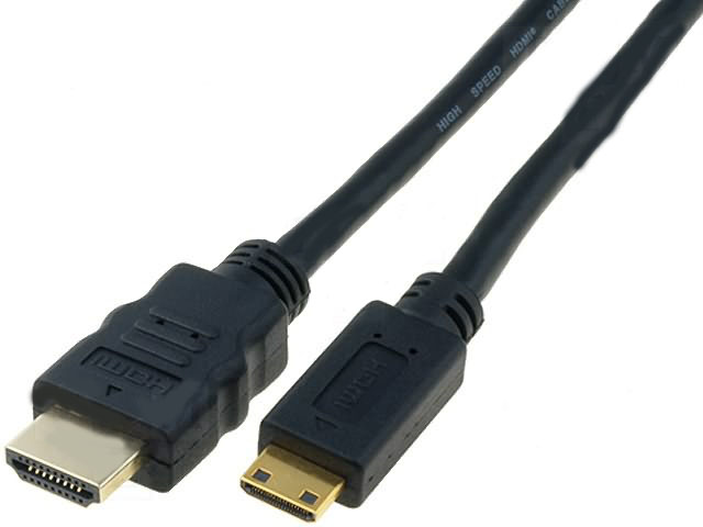 ASSMANN Kabel HDMI 1.3 HDMI mini vidlice - HDMI vidlice 3m černá AK-330106-030-S