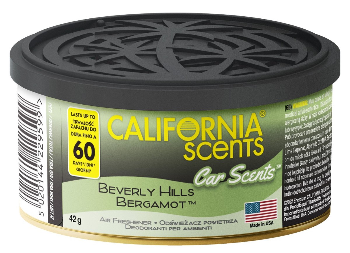 California Scents Beverly Hills Bergamot - žvýkačka