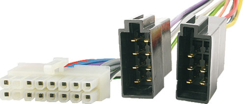 4CARMEDIA Konektor ISO pro autorádio Clarion 16 PIN ARX 7170 R, ARX 8170 R, DRB 5175 V, DRX 8175 R