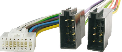 4CARMEDIA Konektor ISO pro autorádio Alpine 16 PIN